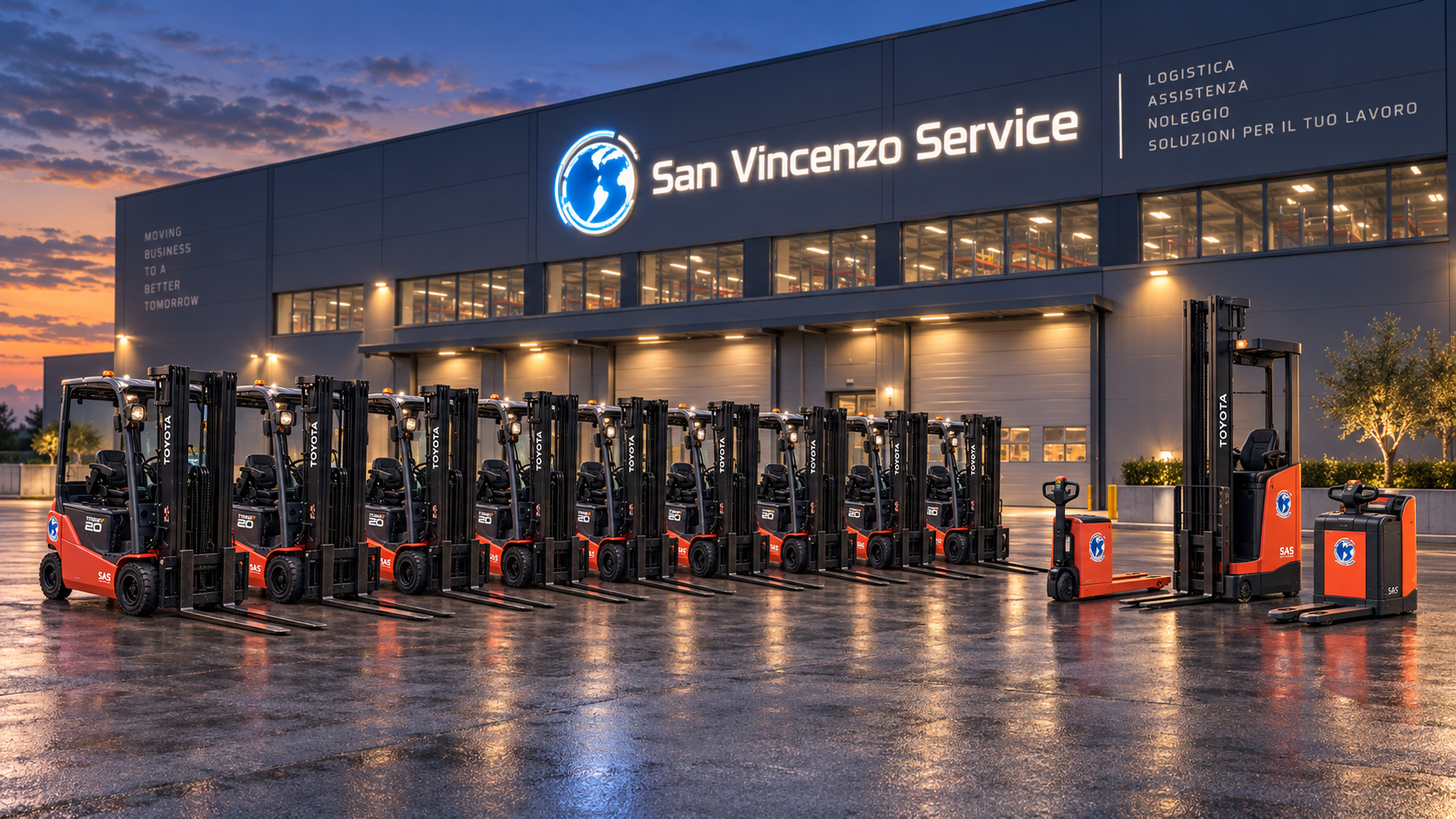 Magazzino operativo San Vincenzo